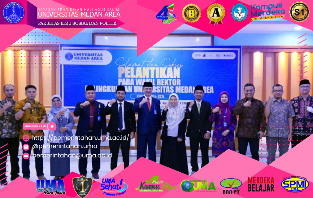 Pelantikan Wakil Rektor Universitas Medan Area Periode 2024 - 2026 ...