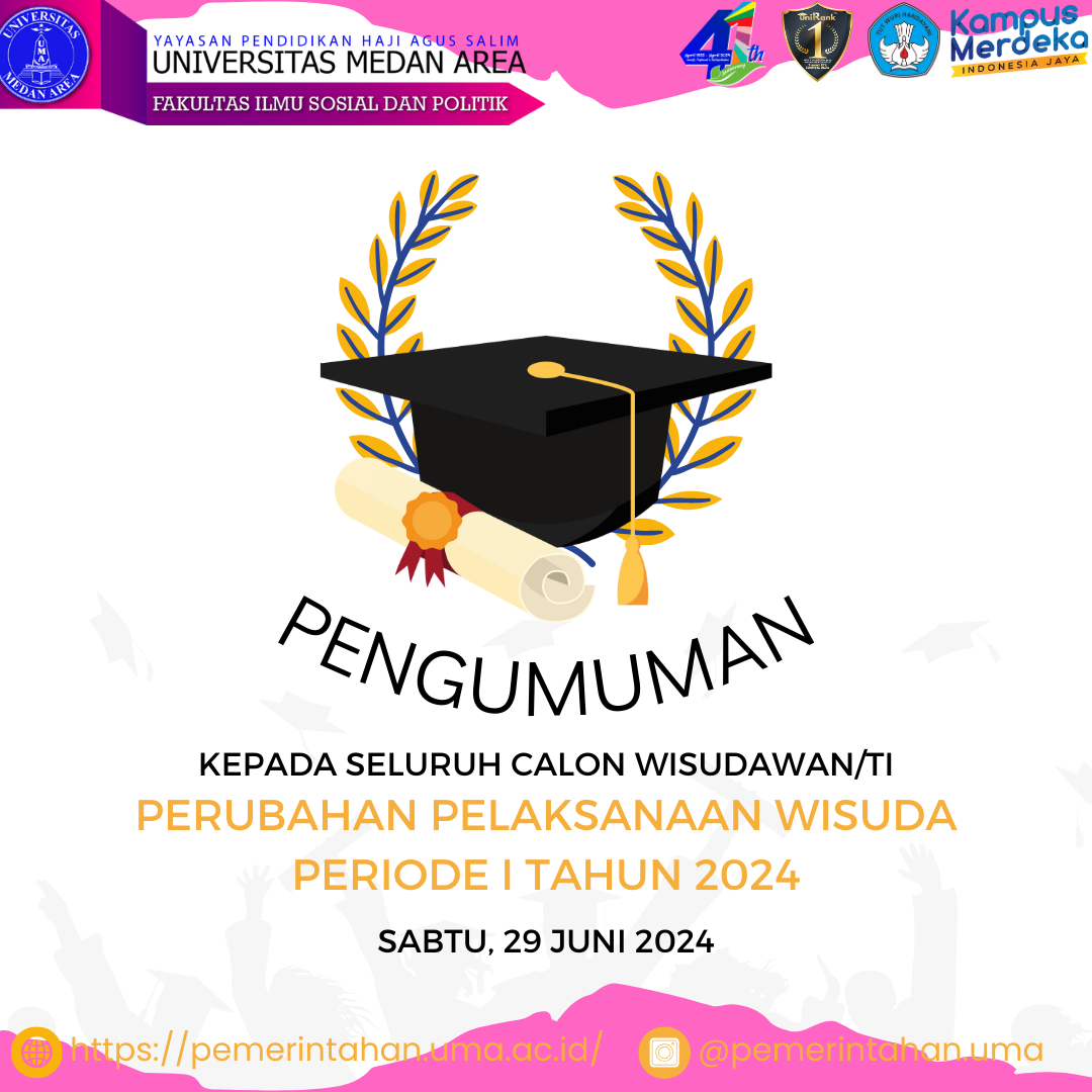 Perubahan Pelaksanaan Wisuda Periode I Tahun 2024 - Prodi Ilmu ...