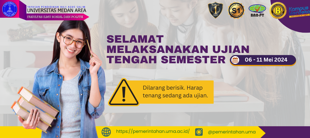 UTS Genap 2023/2024 - Prodi Ilmu Pemerintahan Terbaik Di Sumut