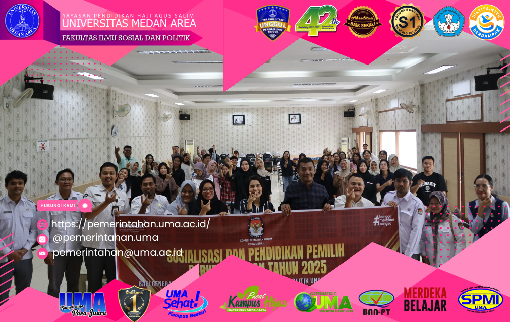 KPU Kota Medan Gelar Sosialisasi dan Pendidikan Pemilih di Universitas Medan Area