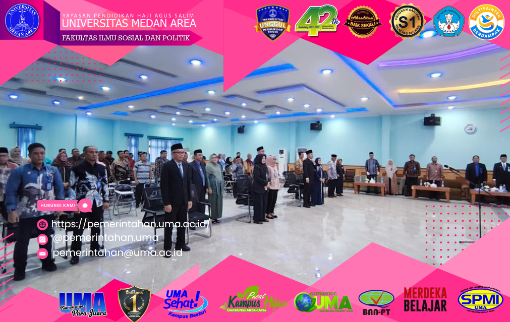 Pelantikan Dekan Fakultas dan Direktur Pascasarjana UMA Periode 2025–2027
