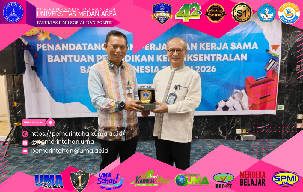UMA Teken Kerja Sama Program Pendidikan Kebanksentralan Bersama Bank Indonesia
