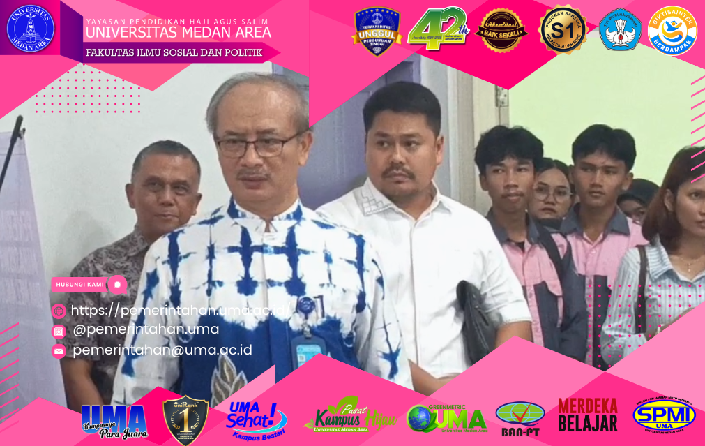 FISIPOL Universitas Medan Area Resmi Luncurkan Pelayanan Prima Berbasis Digital